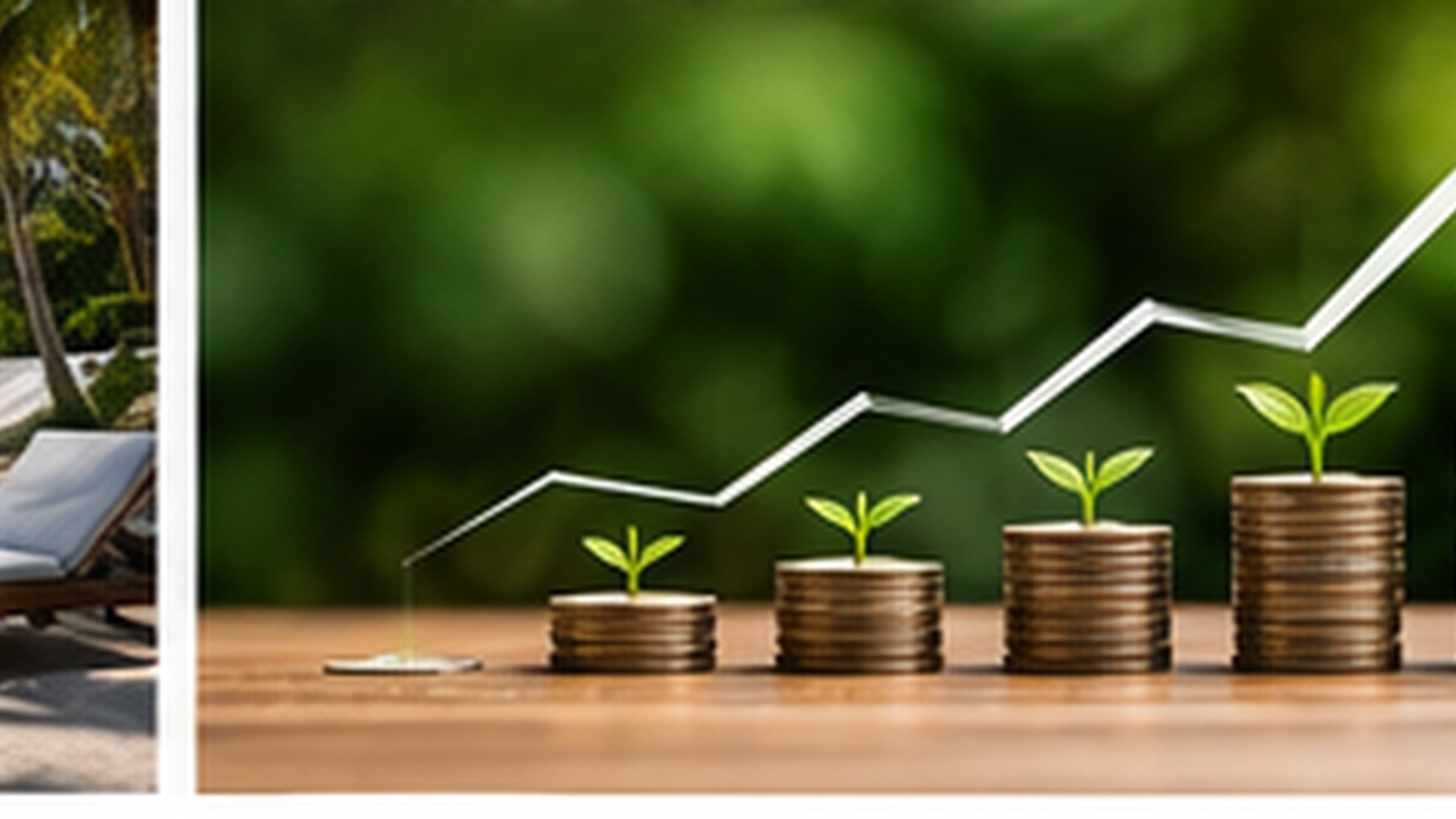 Professional reviewing financial planning information at a desk